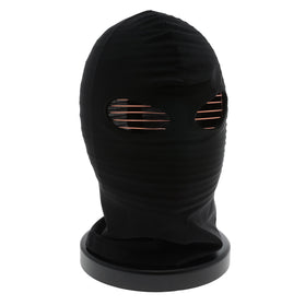 UNTAMED BLACK SPANDEX HOOD