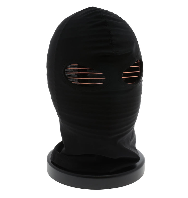 UNTAMED BLACK SPANDEX HOOD