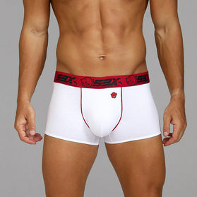 53X BOXER WHITE/RED