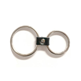 EROGENOUS ZONE 2 RING GATES OF PLEASURE - BLACK