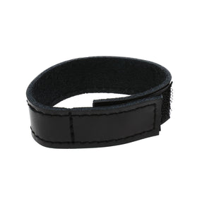 EROGENOUS ZONE LEATHER C-RING - BLACK