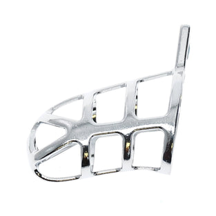 CHASTITY C-CAGE SOLID STAINLESS WEB 3 1/2IN