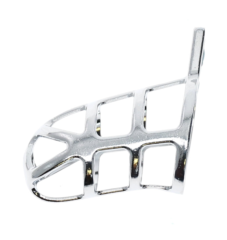 CHASTITY C-CAGE SOLID STAINLESS WEB 3 1/2IN