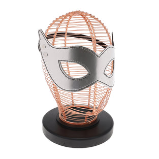 SEXCAPADES FAUX LEATHER CAT MASK W/ EARS