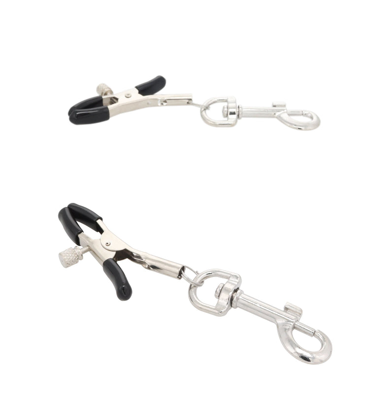EFFECTIVE BEHAVIOR ADJUSTABLE NIPPLE CLAMPS W/ CLASP