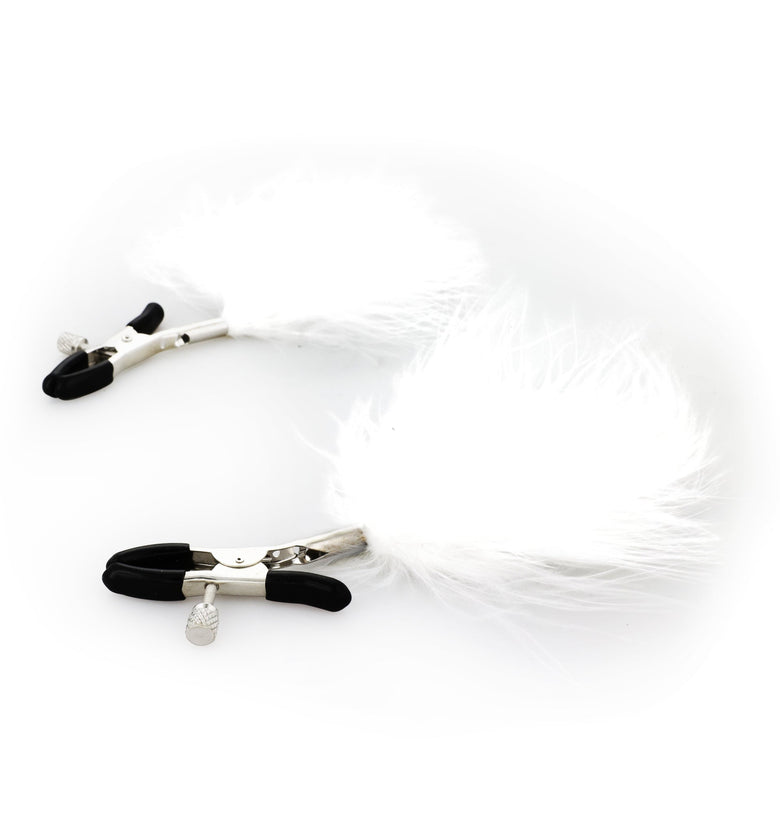 EFFECTIVE BEHAVIOR FEATHER ADJUSTABLE NIPPLE CLAMPS