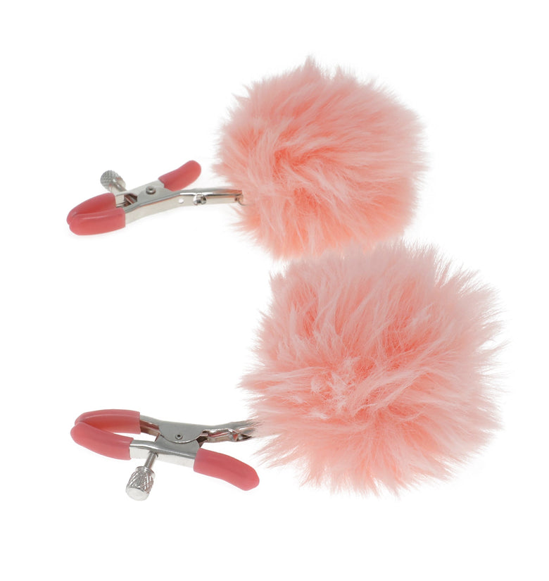 EROGENOUS ZONE RABBIT TAIL NIPPLE CLAMPS