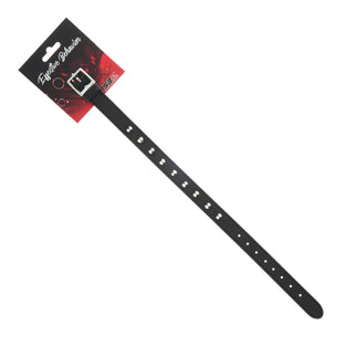 COLLAR BLACK PVC W/METAL STUDS