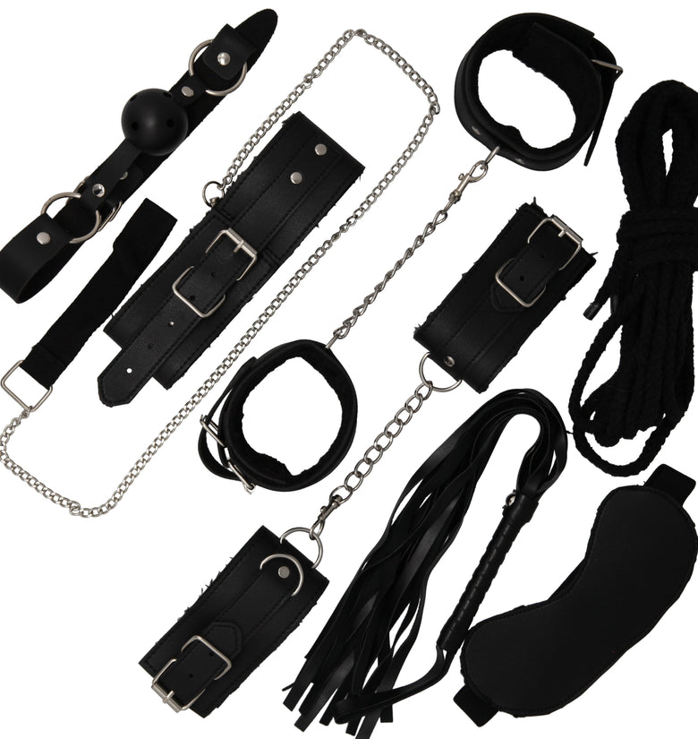 MY FIRST TIME BONDAGE KIT - BLACK