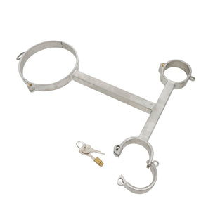 HAND CUFF W/T-STYLE NECK CUFF