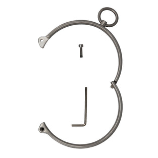 COLLAR STAINLESS  SQUARED WITH ALLEN KEY LOCK