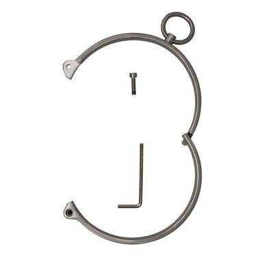 COLLAR STAINLESS  SQUARED WITH ALLEN KEY LOCK