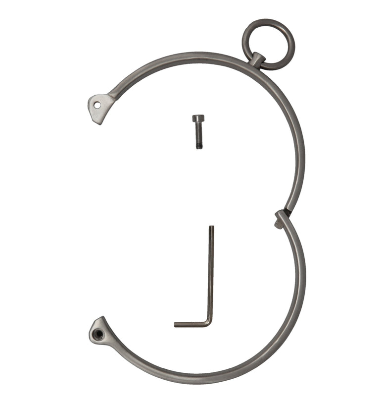 COLLAR STAINLESS  SQUARED WITH ALLEN KEY LOCK