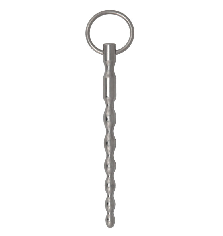 URETHRAL STAINLESS 5 1/2IN BEADED STRAIGHT